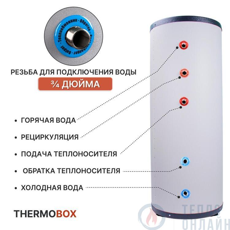 Бойлер косвенного нагрева THERMOBOX, 140 л